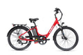 Velec A2 2023 red e-bike with 350W rear-wheel motor